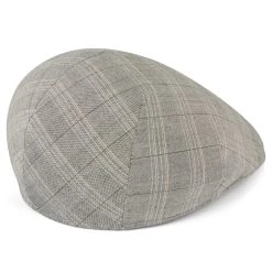 Fawler Casquette Plate Tirreno à Motif écossais Gris -Boutique Trendhim 4 2 390