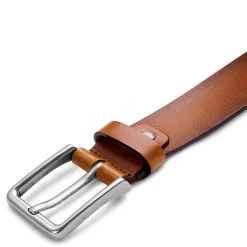 BSWK Vincio | Ceinture En Cuir Pleine Fleur En Dégradés Brun Havane -Boutique Trendhim 4 3 vinko