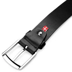 BSWK Ceinture Noire En Cuir Pleine Fleur -Boutique Trendhim 4 4.d0ddb3d28ce10e270acff40d5dd7c49b 5