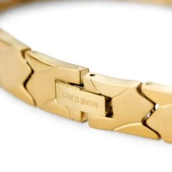 Lucleon Bracelet Magnétique Asymétrique En Titane Doré -Boutique Trendhim 4 5mag