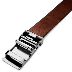 BSWK Ceinture Automatique En Cuir Pleine Fleur Marron à Finition Vintage -Boutique Trendhim 5 4.15021f051e204204d5595191a31bc6ad 5