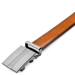 BSWK Ceinture Automatique Cognac En Croûte De Cuir à Finition Vintage -Boutique Trendhim 6851c 3 1