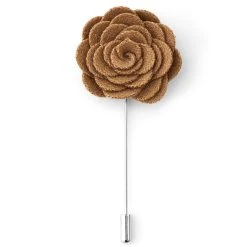 Warren Asher Boutonnière Rose Beige
