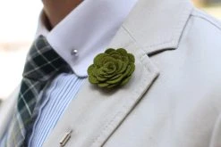 Warren Asher Boutonnière Rose Verte 7 Warren Asher Boutonnière Rose Verte -Boutique Trendhim 7519 extra 1