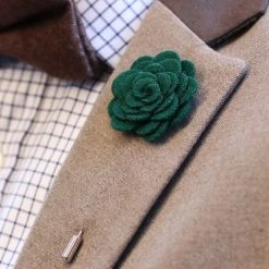 Warren Asher Boutonnière Rose Foncée -Boutique Trendhim 7520