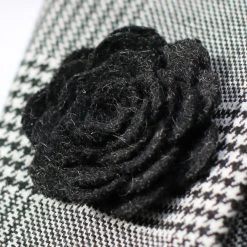 Warren Asher Boutonnière Rose Noire -Boutique Trendhim 7532best1
