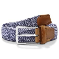 BSWK Vincio | Ceinture Élastique Bleue Et Blanche