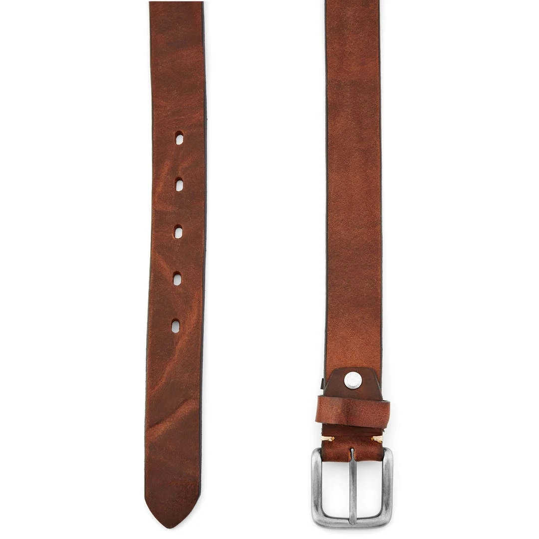 BSWK Ceinture En Cuir Brun Chaleureux 2 BSWK Ceinture En Cuir Brun Chaleureux – Image 2