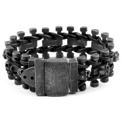 Fort Tempus Bracelet Biker En Acier Chirurgical à Chaîne Sertie De Crânes -Boutique Trendhim 8 3 1 172