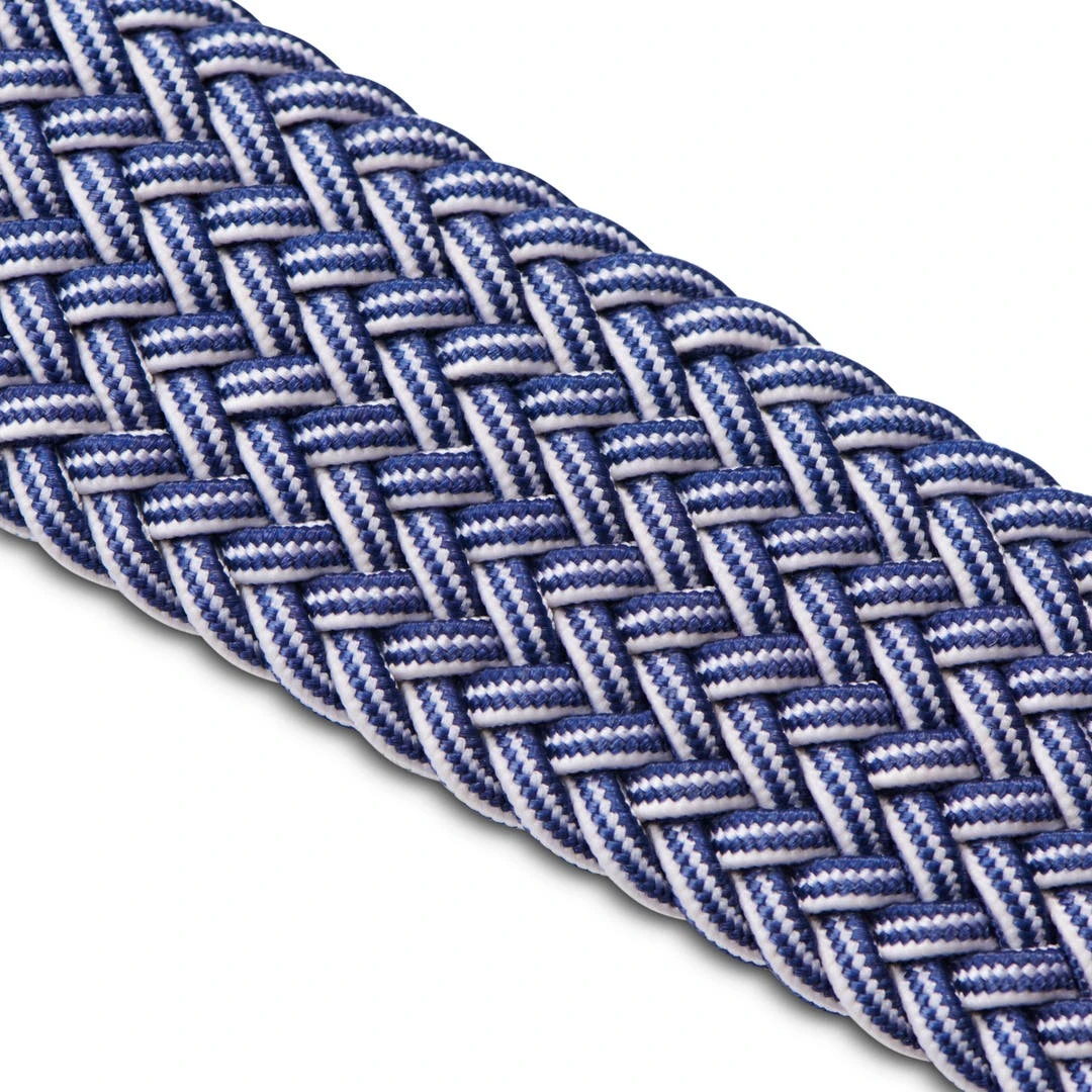 BSWK Vincio | Ceinture Élastique Bleue Et Blanche 4 BSWK Vincio | Ceinture Élastique Bleue Et Blanche – Image 4