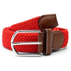Collin Rowe Ceinture élastique Rouge