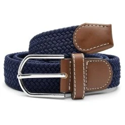 Collin Rowe Ceinture élastique Bleu Foncé