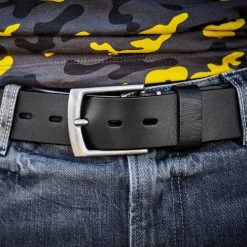 Salt & Hide Ceinture En Cuir Noir Réglisse -Boutique Trendhim 9574bm