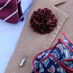 Warren Asher Boutonnière Fleur Acajou -Boutique Trendhim 9589 lapel flower