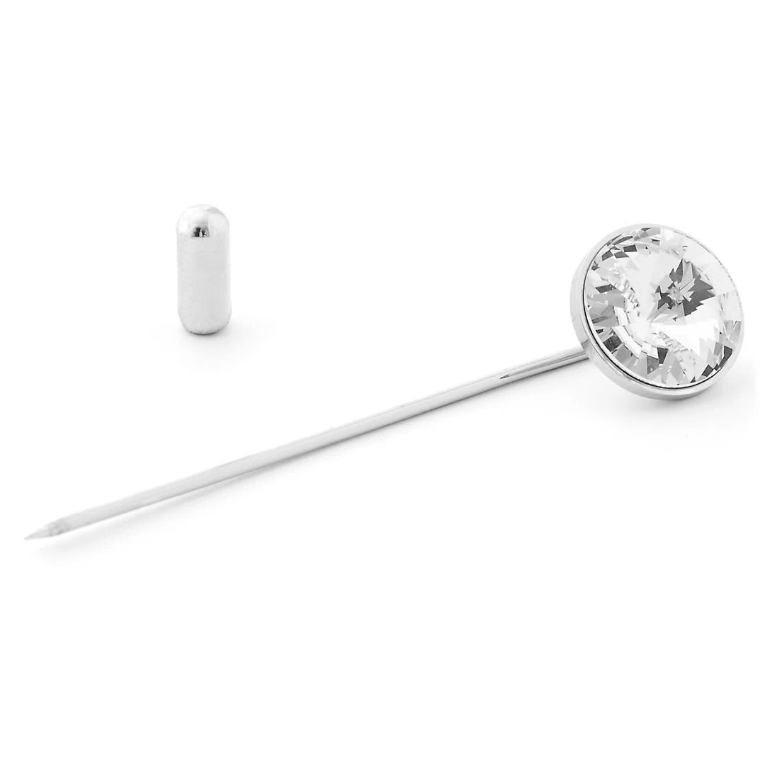 Warren Asher Broche Argentée Glamour 2 Warren Asher Broche Argentée Glamour – Image 2