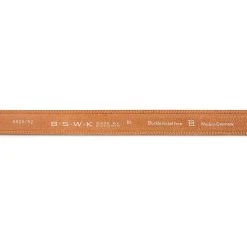 BSWK Ceinture En Cuir Lisse Brun Cognac -Boutique Trendhim Bosswik 1 4 5