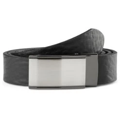 BSWK Ceinture En Cuir Noir Avec Boucle Massive à Verrouillage Automatique