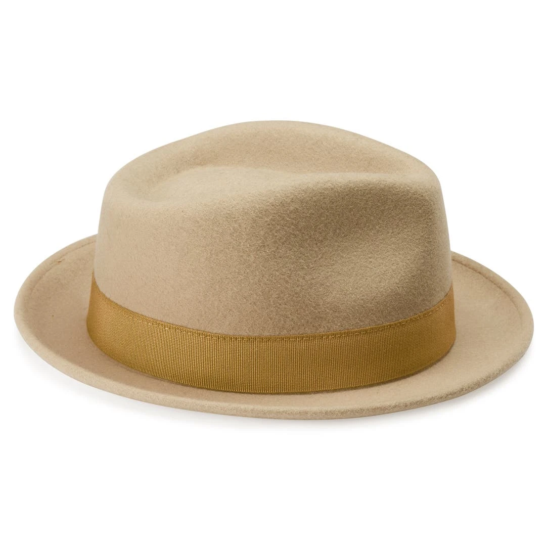 Fawler Chapeau Trilby Tomasso Moda Beige Clair 3 Fawler Chapeau Trilby Tomasso Moda Beige Clair – Image 3