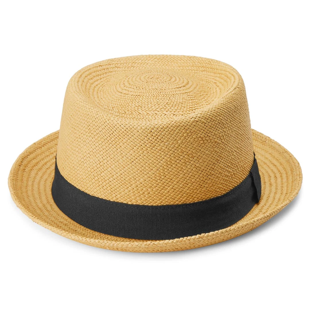 Fawler Chapeau Panama Paolo Moda "Pork Pie" 2 Fawler Chapeau Panama Paolo Moda "Pork Pie" – Image 2