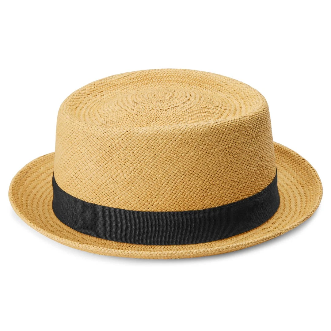 Fawler Chapeau Panama Paolo Moda "Pork Pie" 3 Fawler Chapeau Panama Paolo Moda "Pork Pie" – Image 3