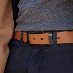 BSWK Ceinture En Cuir Brun Clair -Boutique Trendhim a 12188 belt