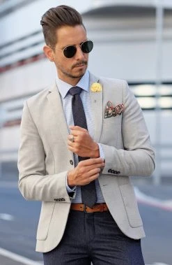 Warren Asher Boutonnière à Fleur De Rose Pêche -Boutique Trendhim billed 1 2