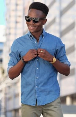 BSWK Ceinture En Cuir Brun Texturé -Boutique Trendhim billed 1 362