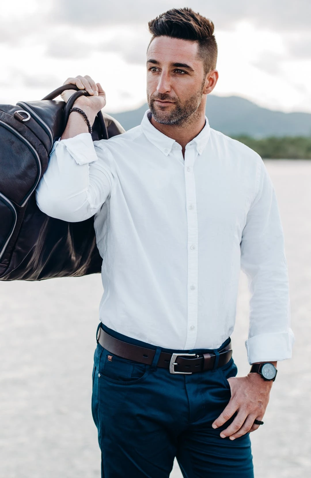 Salt & Hide Ceinture En Cuir Noisette 5 Salt & Hide Ceinture En Cuir Noisette – Image 5