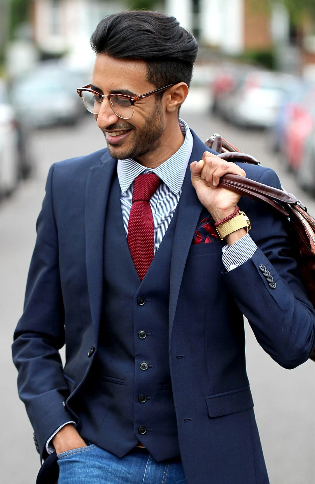 BSWK Ceinture Moderne En Cuir Brun Clair 5 BSWK Ceinture Moderne En Cuir Brun Clair – Image 5