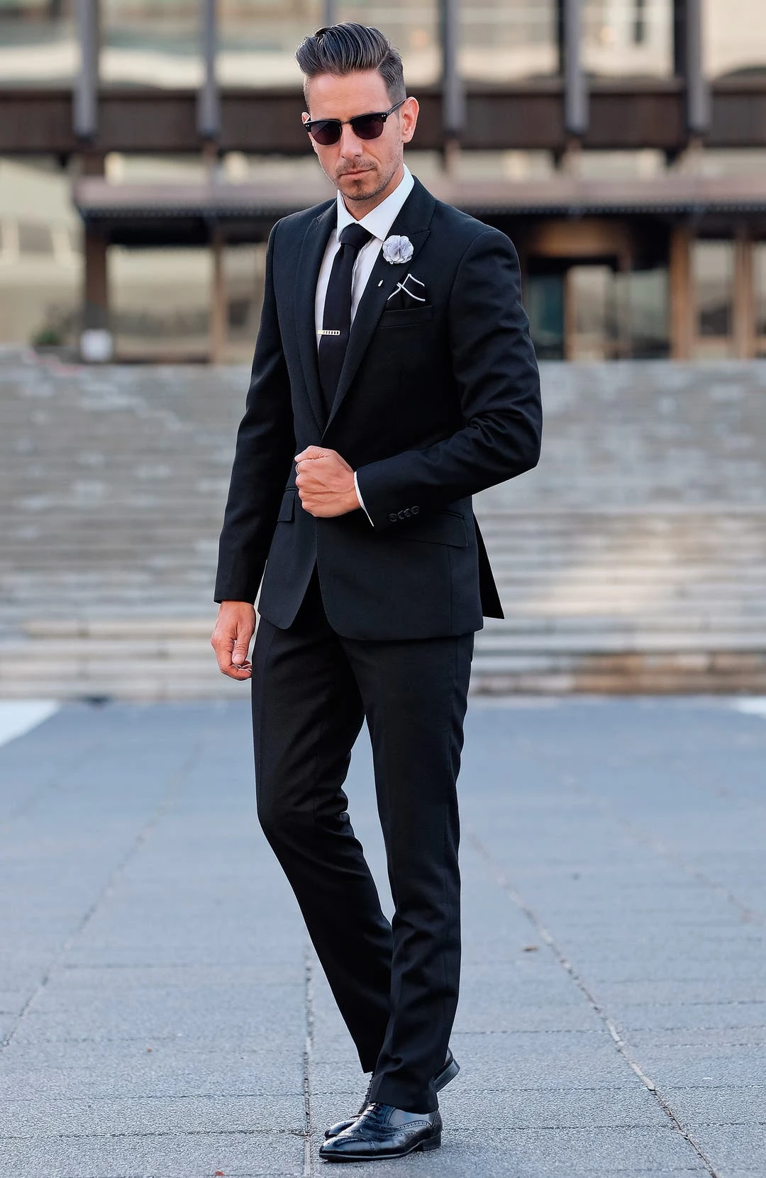 BSWK Ceinture En Cuir Noir Texturé 5 BSWK Ceinture En Cuir Noir Texturé – Image 5