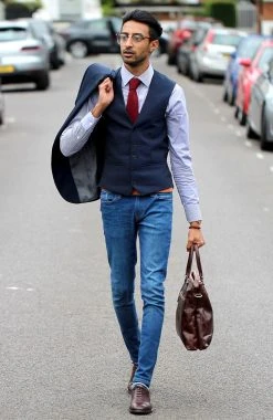 BSWK Ceinture Moderne En Cuir Brun Clair 11 BSWK Ceinture Moderne En Cuir Brun Clair -Boutique Trendhim billed 3 83