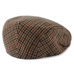 Fawler Casquette Plate Fido Boston à Motif Pied De Poule Marron -Boutique Trendhim bjhchfdrdf 3