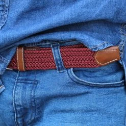 Collin Rowe Ceinture élastique Bordeaux -Boutique Trendhim bordeaux elastisk b lte