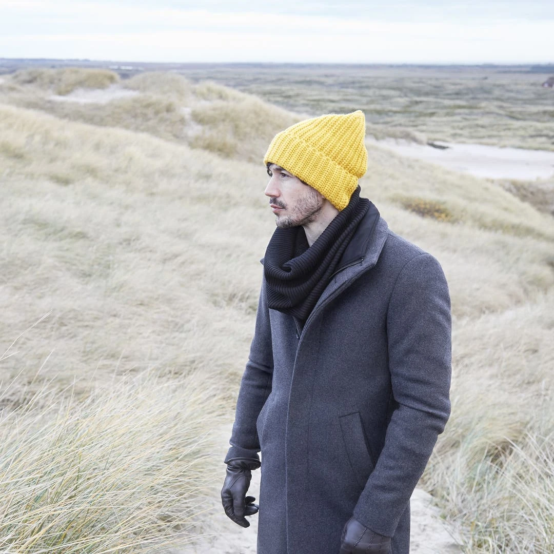 Fawler Bonnet Jaune à Grosses Mailles Fee Montagna 5 Fawler Bonnet Jaune à Grosses Mailles Fee Montagna – Image 5