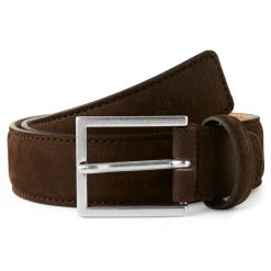Fawler Ceinture Fauna En Cuir Brun Cacao