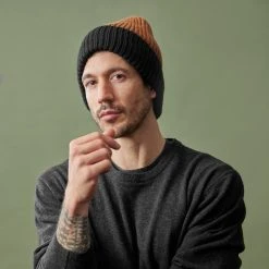 Fawler Bonnet Noir Et Marron Frencis Montagna -Boutique Trendhim frencisblackbrown 29