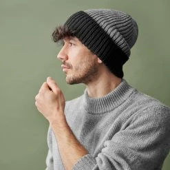 Fawler Bonnet Noir Et Gris Ferdie Montagna -Boutique Trendhim frenkwmtcis 27