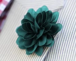 Warren Asher Boutonnière à Fleur Verdoyante -Boutique Trendhim frodig gr n reversblomst 1