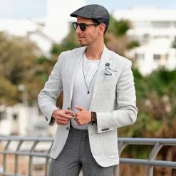 Warren Asher Broche à Fleur Verte Et Grise 11 Warren Asher Broche à Fleur Verte Et Grise -Boutique Trendhim green and grey flower lapel pin 0