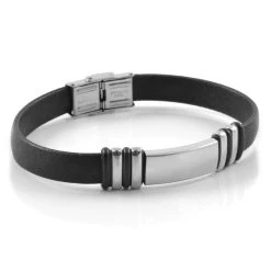 Fort Tempus Bracelet En Caoutchouc Et Brillant