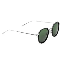 Waykins Lunettes De Soleil Argentées Wylie Thea à Verres Polarisés Verts Dégradés -Boutique Trendhim jkhk