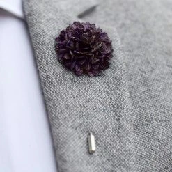 Warren Asher Boutonnière Fleur Lavande -Boutique Trendhim lavendel reversn l