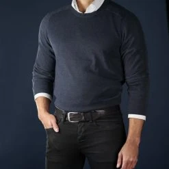 BSWK Ceinture Brute En Cuir Noir -Boutique Trendhim rel megashoot belts 12146 1 11