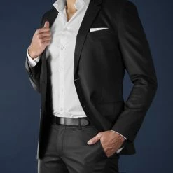 BSWK Ceinture En Cuir Noir Avec Boucle Massive à Verrouillage Automatique 9 BSWK Ceinture En Cuir Noir Avec Boucle Massive à Verrouillage Automatique -Boutique Trendhim rel megashoot belts 18214 1