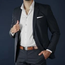 Fawler Ceinture En Cuir Marron Falin -Boutique Trendhim rel megashoot belts 19302 1