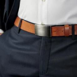 Fawler Ceinture En Cuir Marron Falin -Boutique Trendhim rel megashoot belts 19302 2