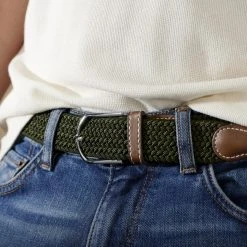 Collin Rowe Ceinture élastique Vert Armée -Boutique Trendhim rel megashoot belts 8037 2 copy1
