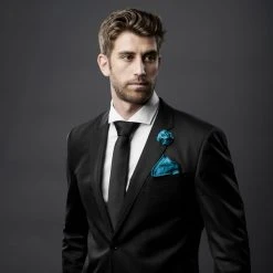 Warren Asher Boutonnière à Fleur De Rose Bleue -Boutique Trendhim rel megashoot lapel pins 11025 32