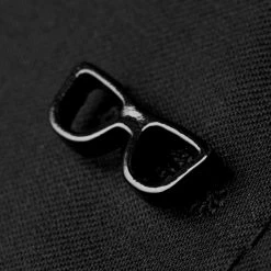 Warren Asher Broche Noire "Le Geek" -Boutique Trendhim rel megashoot lapel pins 11457 1 bm