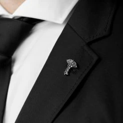 Warren Asher Épinglette Hermes Argentée -Boutique Trendhim rel megashoot lapel pins 13638 1